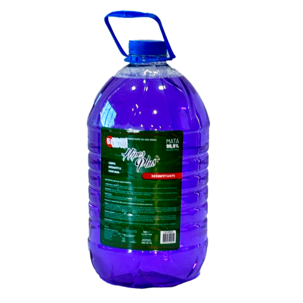 Desinfetante de Uso Geral – Bombona de 5L – Hiperplus