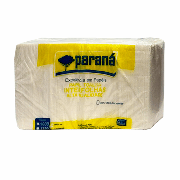 Papel Toalha Luxo Interfolhas Extra 100% Celulose – Paraná Premium c/1000 folhas - Image 2