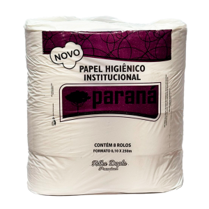 104- PAPEL HIG. FOLHA DUPLA 8X250M EXTRA LUXO PARANA