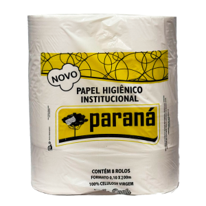 106- PAPEL HIG. FOLHA DUPLA FD 8X200M EXTRA LUXO PARANA (EMB AM)