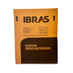 23- COPO DESCARTAVEL 180ML PS ABNT TIRA C100 UN IBRAS CX C 25 TIRAS